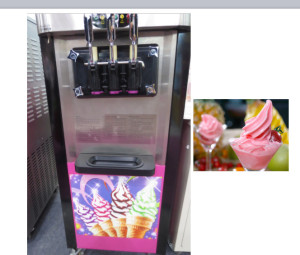 1. Floor Mounted Top Commercial Soft Ice Cream Machine (TK968T)
