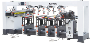 Box Type Eight Rows Side Vertical Woodworking Drilling Machine